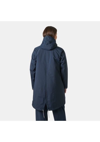 Helly Hansen W Hvaler Ins Yağmurluk Palto Lacivert