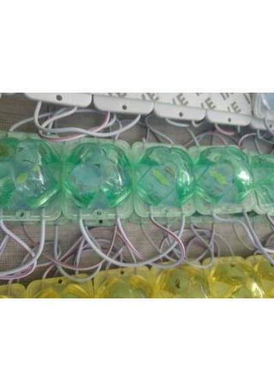 12v 2w Yeşil Tekli Yonca Modül Led 20 Adet