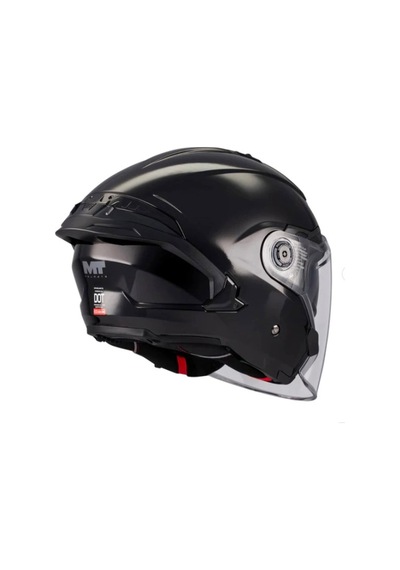 Mt Cosmo Sv Pure A1 Açık Kask Siyah