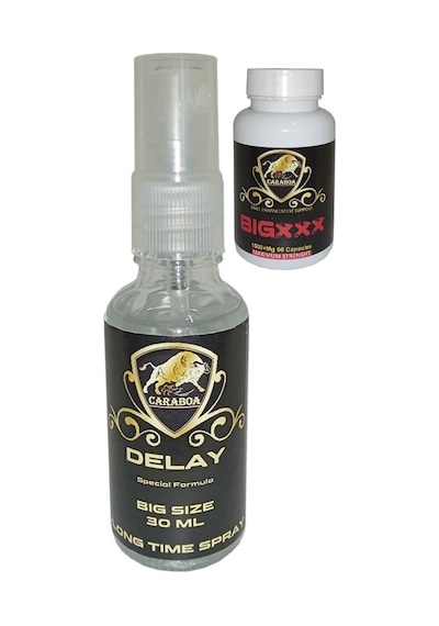Caraboa Erkeğe Geciktiricispray + Caraboa Büyütücükapsùl