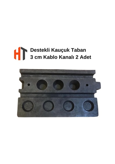 Hayat Trafik - Kauçuk Rampa, Otopark Rampası, Kaldırım Rampası 50 X 30 X 10 Cm Diğer