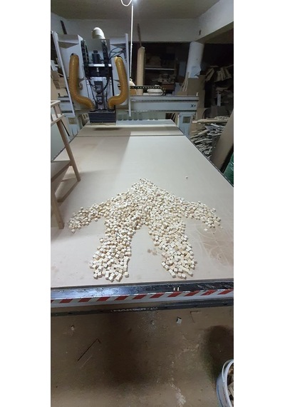 Doğal Ahşap Eğitici Küpler 100 Adet 2 2 2 Cm