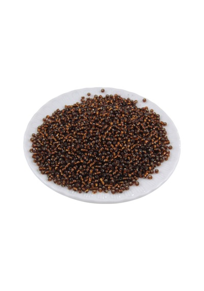 08 Kum Kristal Kahverengi 3 Mm Boncuk 100 Gr 6000 Adet