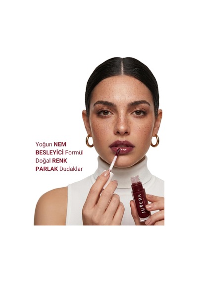 Juvera Lip Gloss Cherry 3 İn 1 Nemlendirici Renkli Dudak Parlatıcısı, 5 Ml