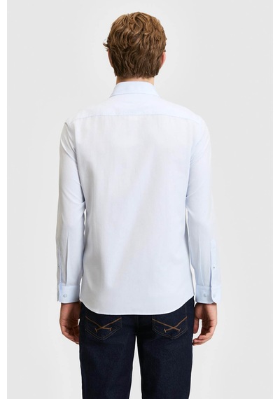 U.s. Polo Assn. Gox026y Açık Mavi Erkek Gömlek Pu-8946