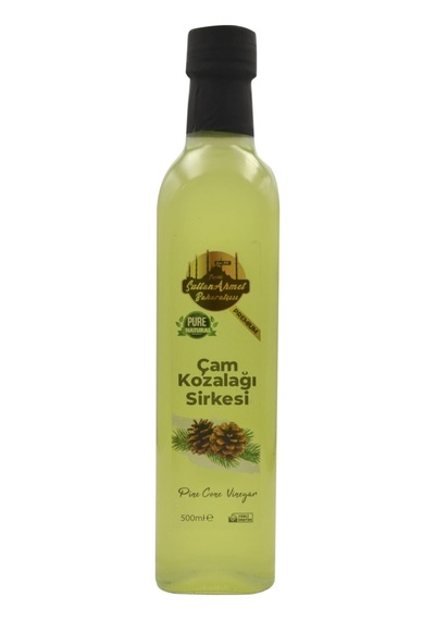 Çam Kozalağı Sirkesi 500ml Katkı Maddesi Içermeyen 100% Doğal Fermente