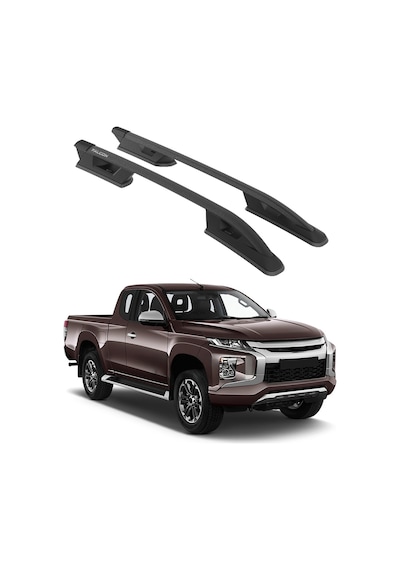 Mitsubishi L200 Mk5 2015-2023 Turtle Falcon Tavan Çıtası Siyah