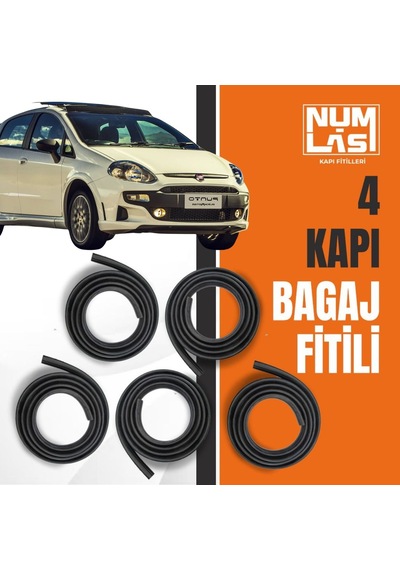 Fiat Punto Evo 4 Kapı + Bagaj Fitili-a Kalite-numlas-nm3109