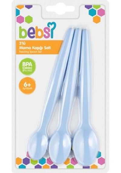 Wee Bebsi 323 Üçlü Set Mama Kaşığı