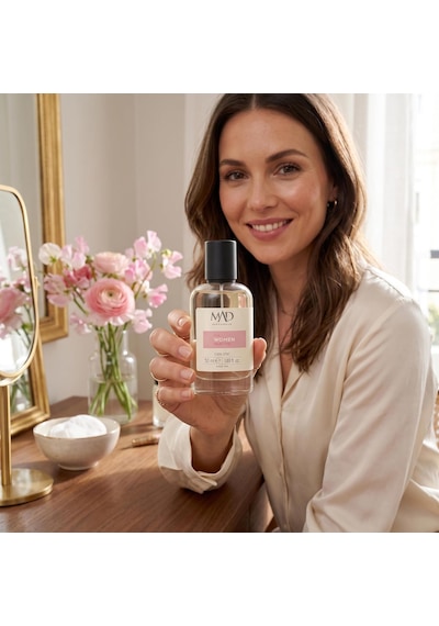 Mad P105 Eau De Parfum Edp 50 Ml Kadın Parfüm Tropikal Meyve Ve Vanilya İle Kalıcı, Egzotik Ve Çiçeksi Kadın Kokusu