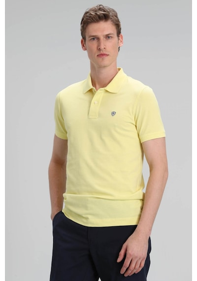 Lufian Erkek Laon Spor Polo Yaka T-Shirt 627111040055 Sarı