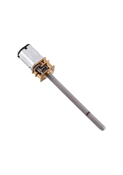 N20 6v 500rmp 12mm Redüktörlü Dc Motor Vidalı Uzun Mil M4 Vida