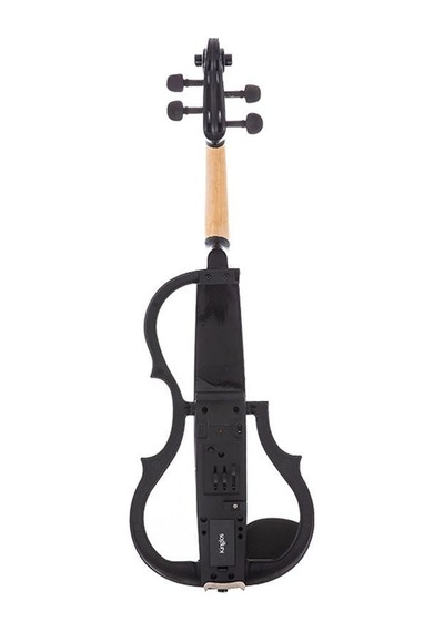 Kinglos Kng Sdds-1801 4/4 Elektro Keman Seti - Siyah Profesyonel Şık Siyah Bitiş, Aktif Manyetik Sistem, Kulaklık Ve Amfi Çıkışı, Full Set İçeriği