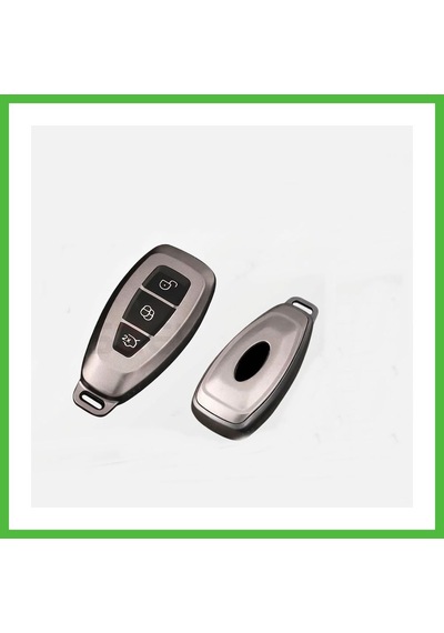 Vaveni Ford Focus İle Uyumlu Silikon Oto Anahtar Kabı Kılıfı Füme Arz