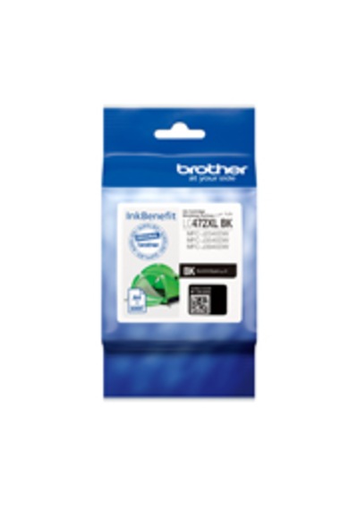 Brother Lc472xl Bk 3000 Sayfa Siyah Kartuş Mfc-j2340dw Mfc-j3940dw