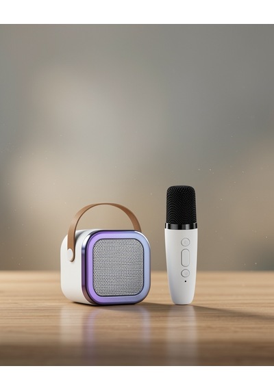 Karaoke Mikrofon Hoparlör Seti Bluetooth Kablosuz Uczzztekmikrofonlukareoke
