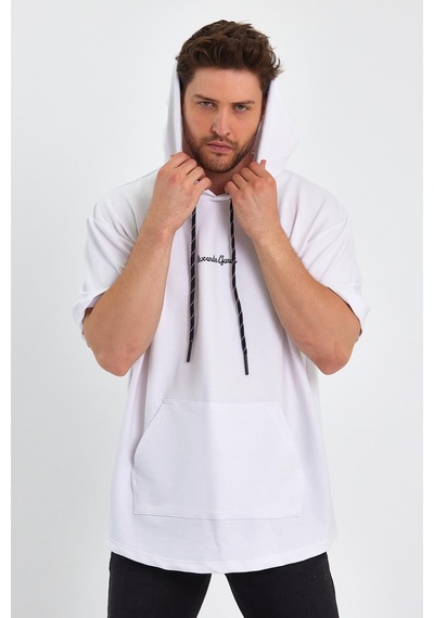 Alexander Gardi Alexandergardi Kapüşonlu Oversize T-shirt Un-0098 001