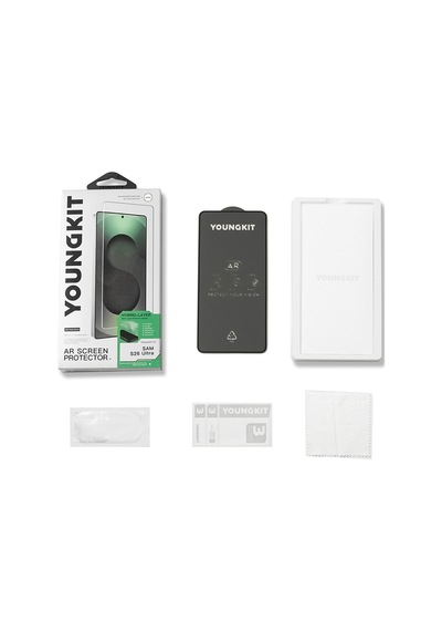 Samsung Uyumlu Galaxy S26 Ultra Youngkit 2.5d Anti Reflective Parmak İzi Bırakmayan Cam Ekran Koruyucu Şeffaf