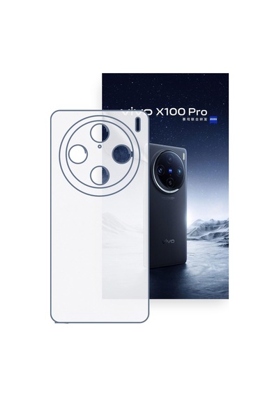 Schitec Vıvo X100 Pro Uyumlu Arka Yüzey Hidrojel Koruyucu Film
