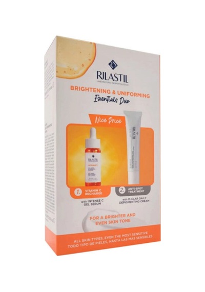 Intense Aydınlatıcı Vitamin C Jel Serum 30 Ml & D-clar Leke Açıcı Krem 40 Ml Leke Bakım Seti
