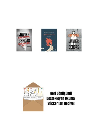 Salamina Askerleri Ciltli + Işığın Hızı + Sahtekâr + Okuma Sticker'ları