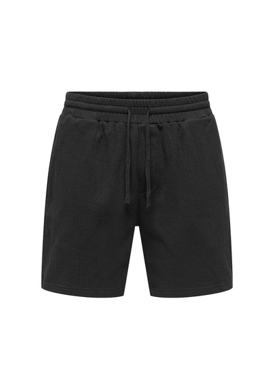 Only & Sons Eddie Erkek Siyah Şort 22037537-b