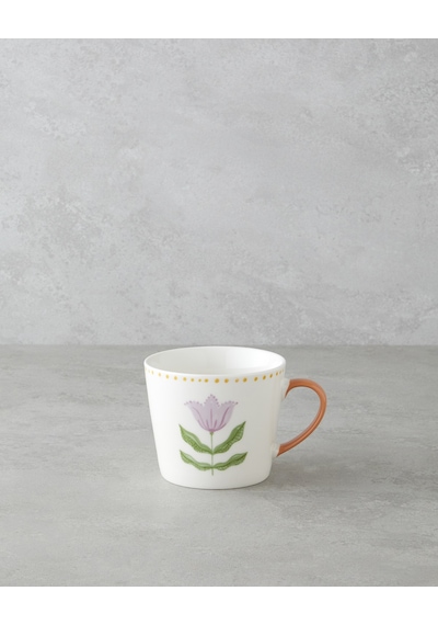 English Home Floral Breeze New Bone China Kupa 450 Ml Renkli Çok Renkli
