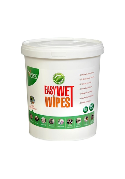 Vebox Easy Wet Wipes Islak Kova Mendil 300 Adet