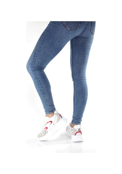 Meyoushoes Spor Yüksek Taban Yürüyüşayakkabısı Beyaz 37