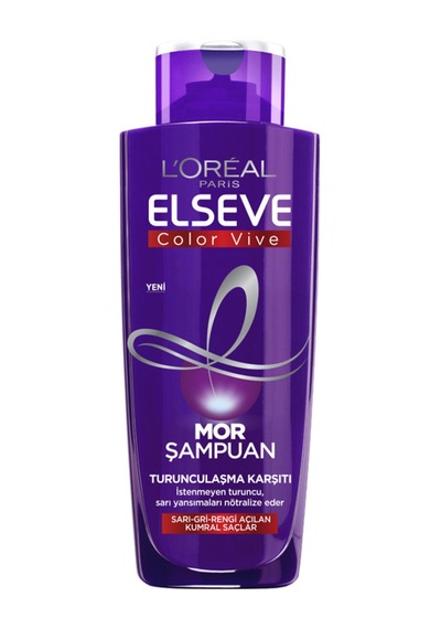 Loreal Paris Elseve Turunculaşma Karşıtı Mor Şampuan 200 Ml