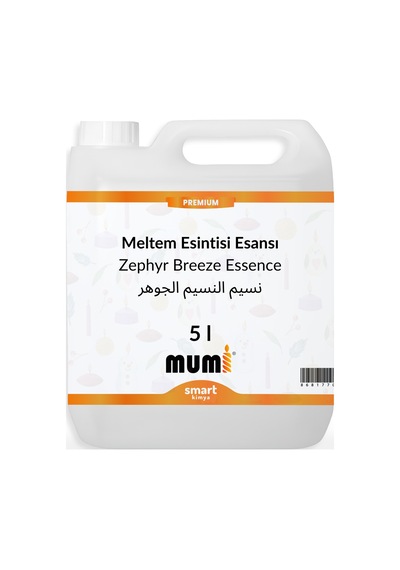 Premium Meltem Esintisi Mum Esansı 5 Litre Şeffaf