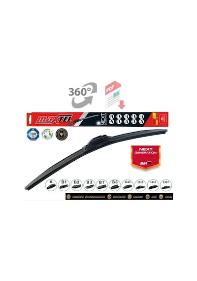 Muz 10aparat Yeni N Nesil 21inc Silecek 530mm