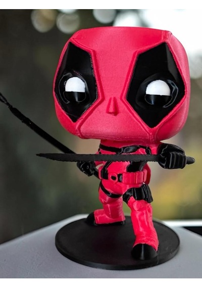 Funko Pop Marvel Deadpool Figür 10 Cm Koleksiyonluk Standlı Masaüstü Dekoratif Biblo Oda Dekoru