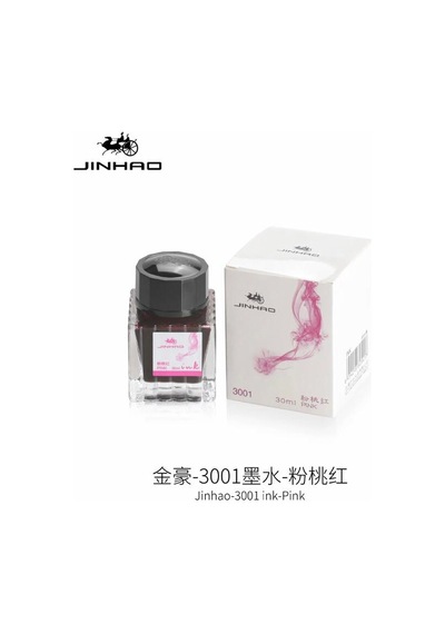 Jinhao Dolma Kalem Mürekkebi 3001 Pınk-pembe 30ml