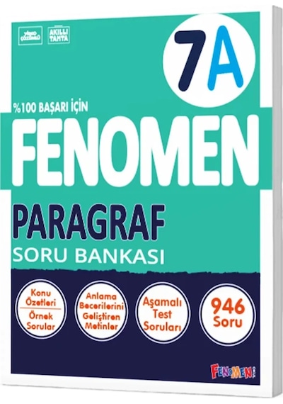 Fenomen 7 Paragraf A Soru Bankası