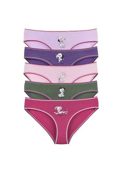 Sensu Kız Çocuk Pamuklu 5'li Külot Set - Kıds2600 Model-6 Model6