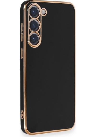 Samsung Uyumlu Galaxy S23 Kılıf Volet Luxury Seri Kamera Korumalı Silikon Kapak