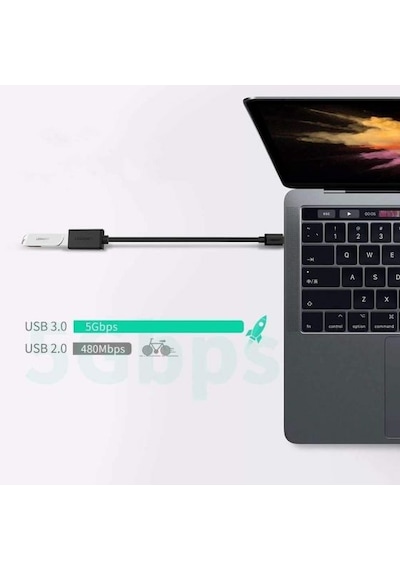 Ugreen Type-C Usb 3.0 Dönüştürücü Kablo Siyah