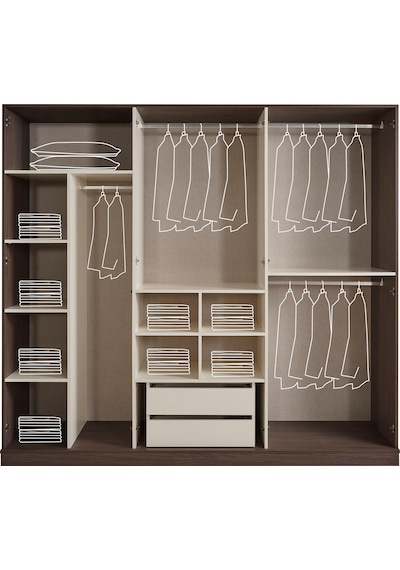 Toledo Mdf 6 Kapılı Dolap Aytaşı