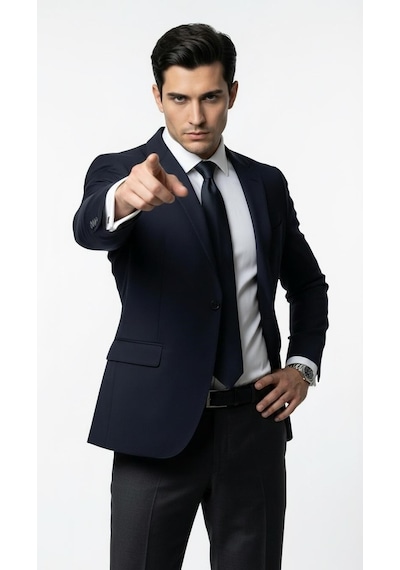 Plus Scorpion Erkek Blazer Ceket Twill Dokuma Likralı Notch Yaka 1 Düğmeli Çift Yırtmaçlı Slim Fit Lacivert Plus Scorpion Erkek Blazer Ceket Twill Dokuma Likralı Notch Yaka 1 Düğmeli Çift Yırtmaçlı Slim Fit Lacivert