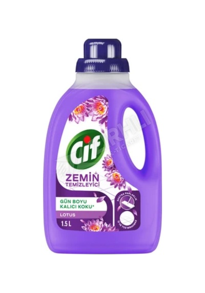 4 Adet Cif Zemin Temizleyici Lotus 1500 Ml