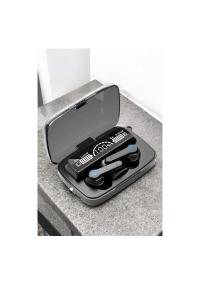 Bluetooth Kulaklık Powerbankli Dijital Göstergeli Dokunmatik Kontrol Kulak Içi