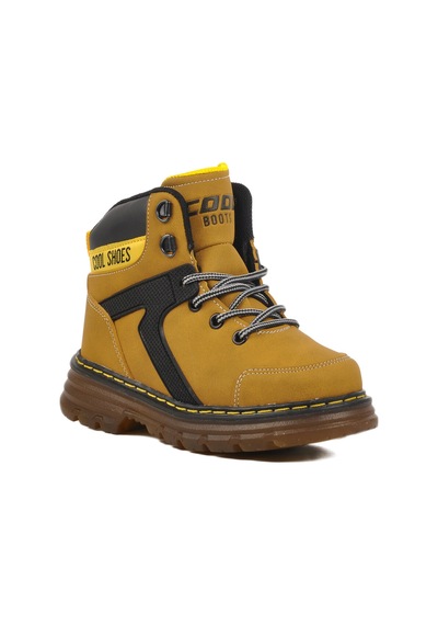 Sarı Fermuarlı Unisex Çocuk Bot Cane F Sarı