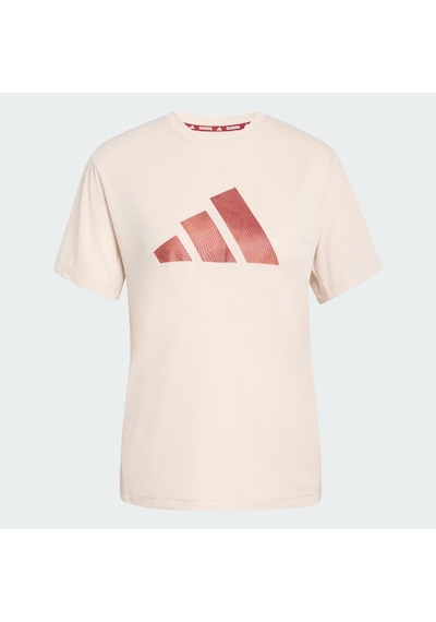 Adidas Adi365 Running Essentials Brand Love Kadın T-shirt Ka0280 Bej