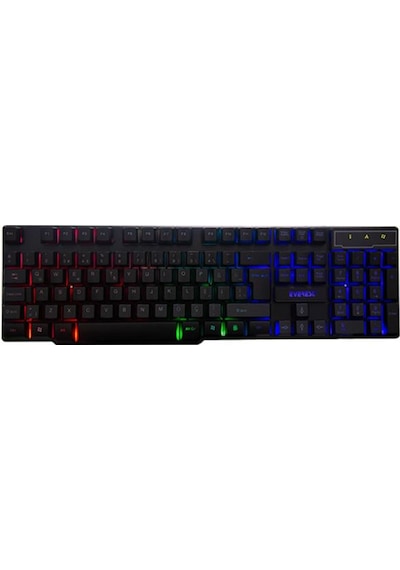 Everest KB-188 Borealis Usb Kablolu Gökkuşağı Aydınlatmalı Gaming Q Klavye
