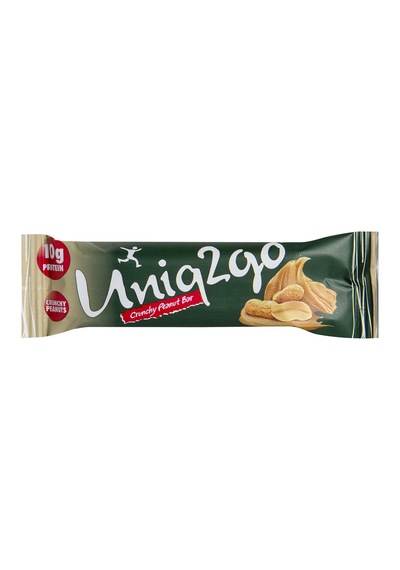 Uniq2go Crunchy Fıstık Ezmeli Proteinli Bar 40g - 8 Adet Tarı
