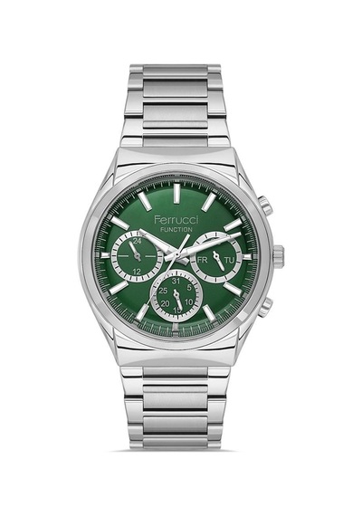 Ferrucci Fcf 1025 03517m.04 Erkek Kol Saati Metalik Gri