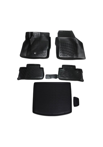 Land Rover Freelander 2 2006-2016 Havuzlu Paspas Ve Bagaj Seti Bi Siyah