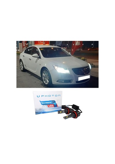 Opel İnsignia A Led Xenon Sis Far Ampulü H10 Ultimate 9500 Lumens Yeni Seri Beyaz 2008-2017