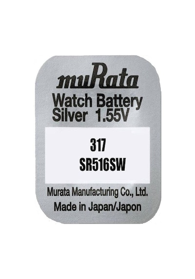 Murata 317 SR516SW Saat Pili
